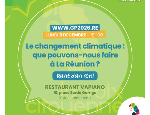 Conférence – Le changement climatique à La Réunion : Que pouvons-nous faire ?
